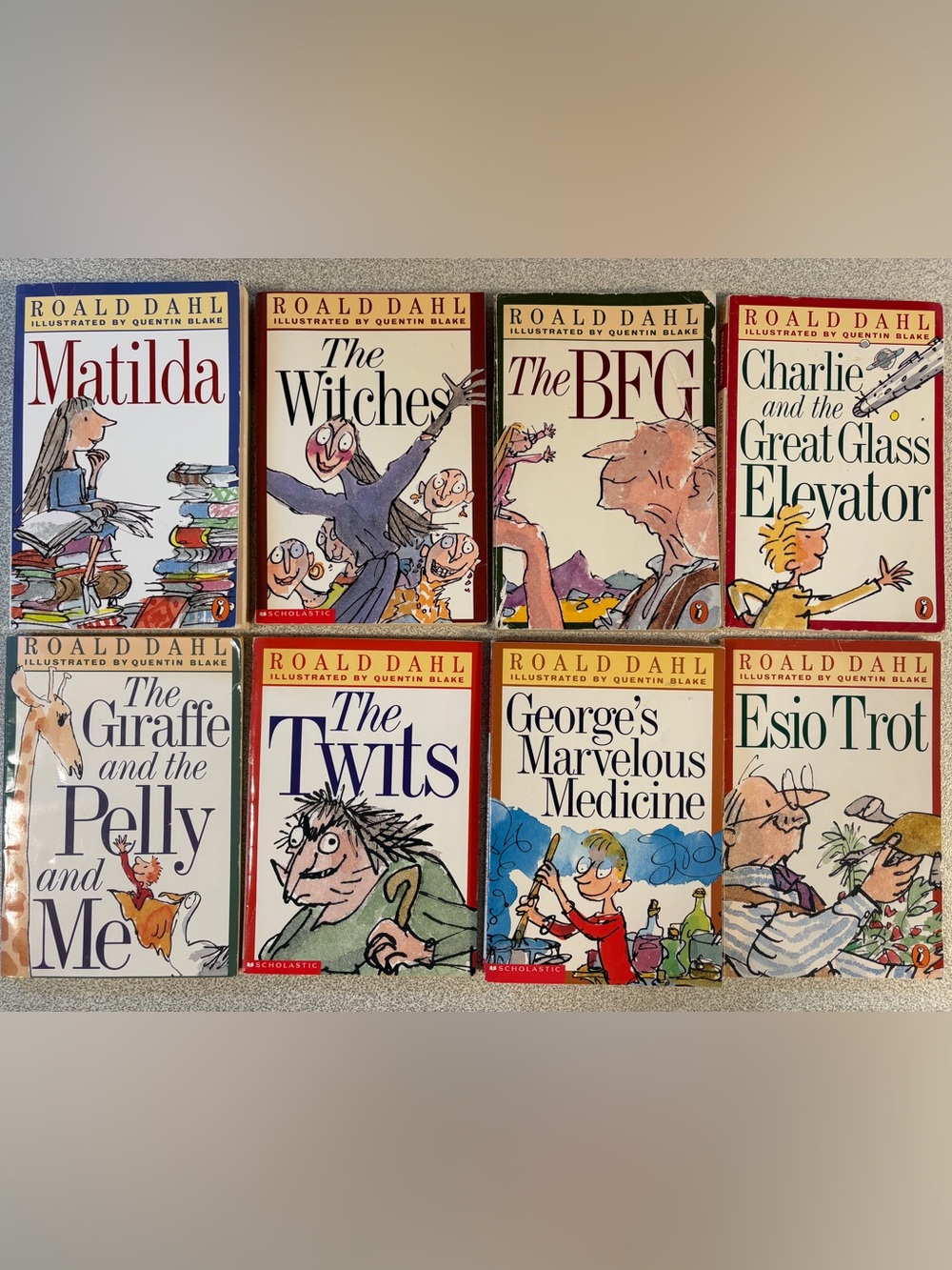8 Roald Dahl Books